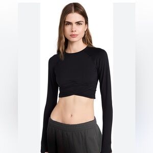 Sweaty Betty Long Sleve Crop Top